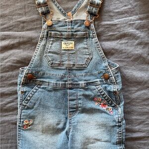OshKosh B'gosh Light Wash Denim Toddler Overalls